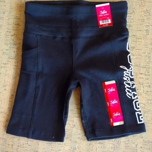 Justice bike shorts (new with tags)